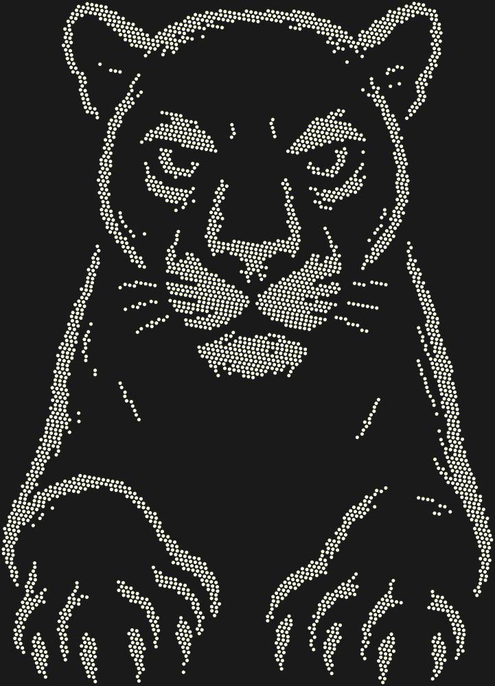 Трафарет Panther — RHT_PANTHER1_SS12_CRYSTAL_AB
