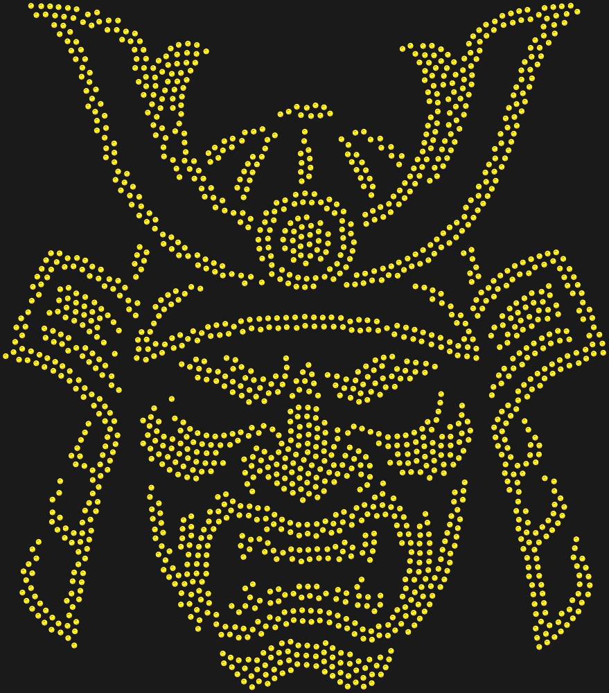 Трафарет Samurai mask — RHT_SAMURAI2_SS16_TOPAZ