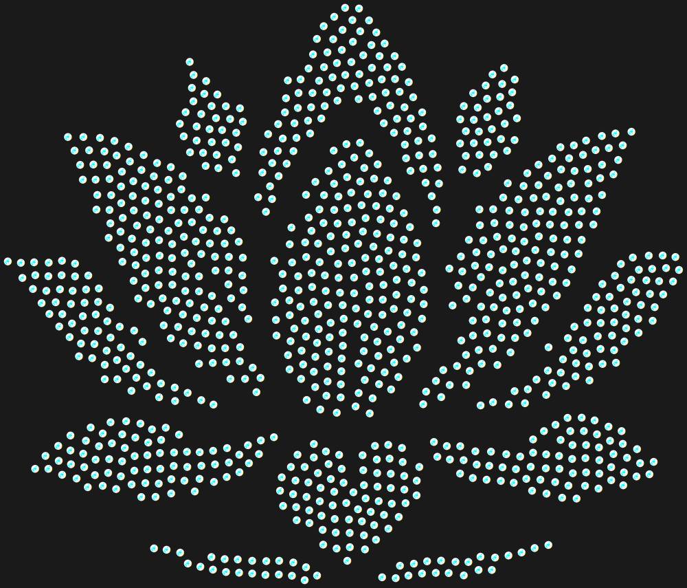 Трафарет Lotus — RHT_LOTUS2_SS16_CRYSTAL_AB_DMC