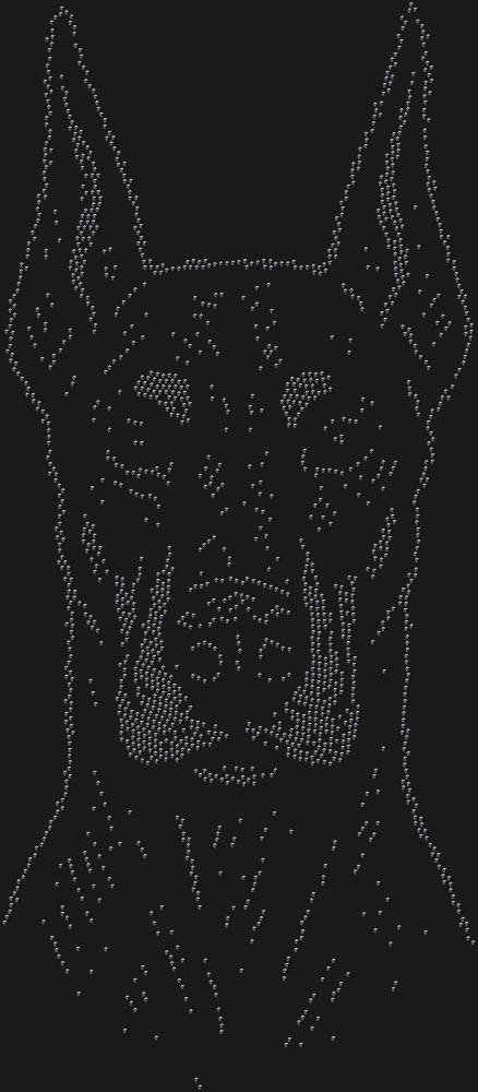 Трафарет Doberman — RHT_DOBERMAN1_SS10_JET_BLACK