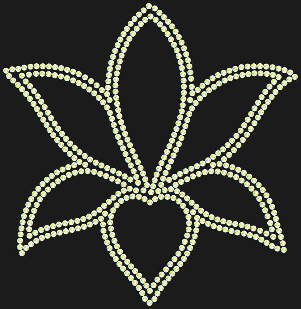 Трафарет Lily — RHT_LILY1_SS20_CRYSTAL_AB