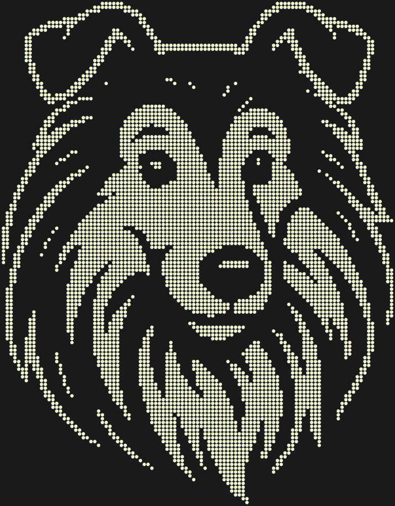 Трафарет Collie — RHT_DOG2_SS20_CRYSTAL_AB
