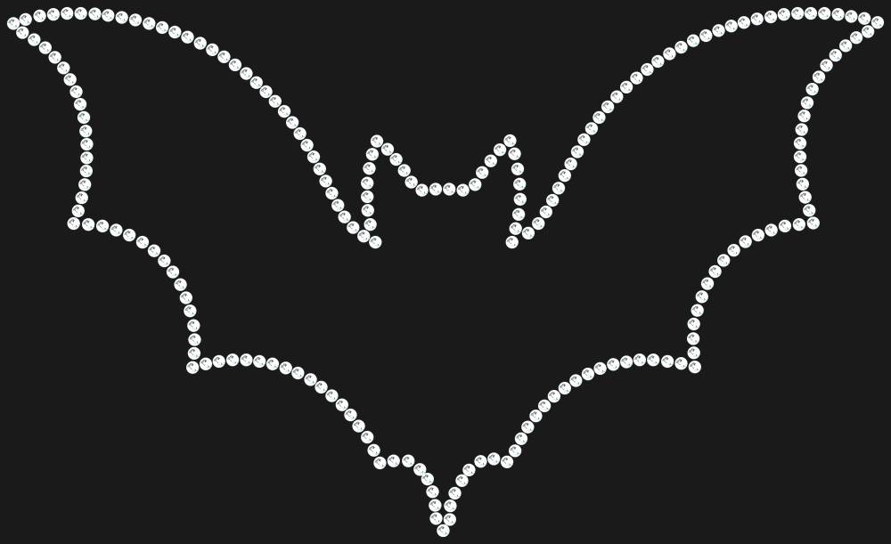 Трафарет Bat — RHT_BAT1_SS6_CRYSTAL_CLEAR