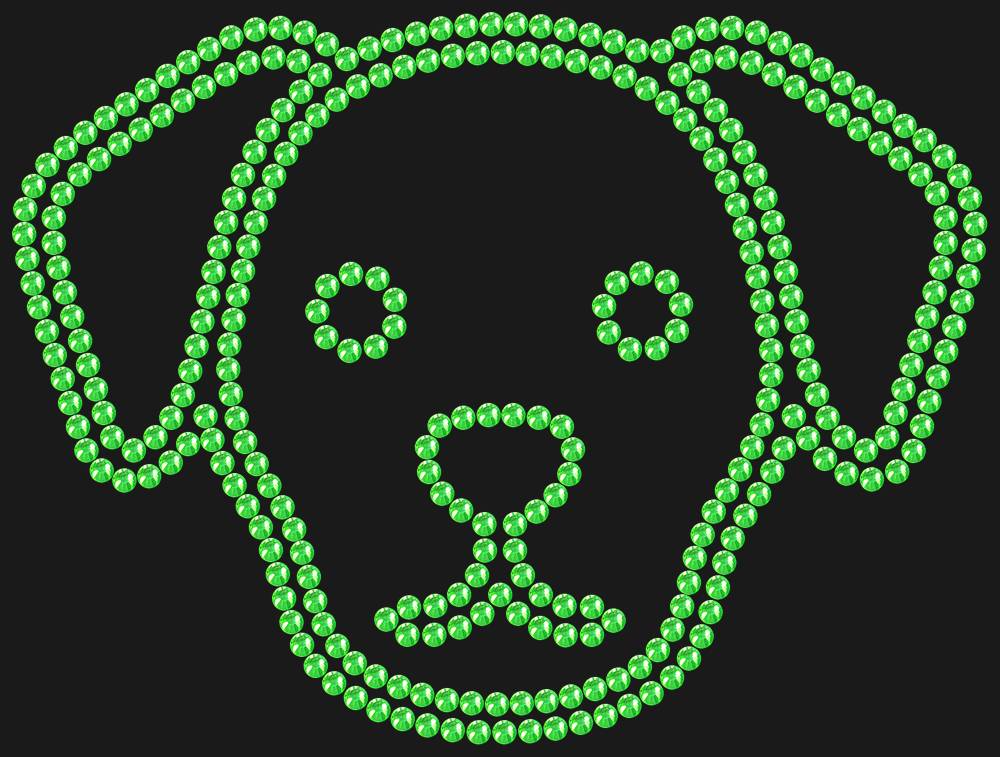 Трафарет Dog — RHT_DOG4_SS16_LT_PERIDOT