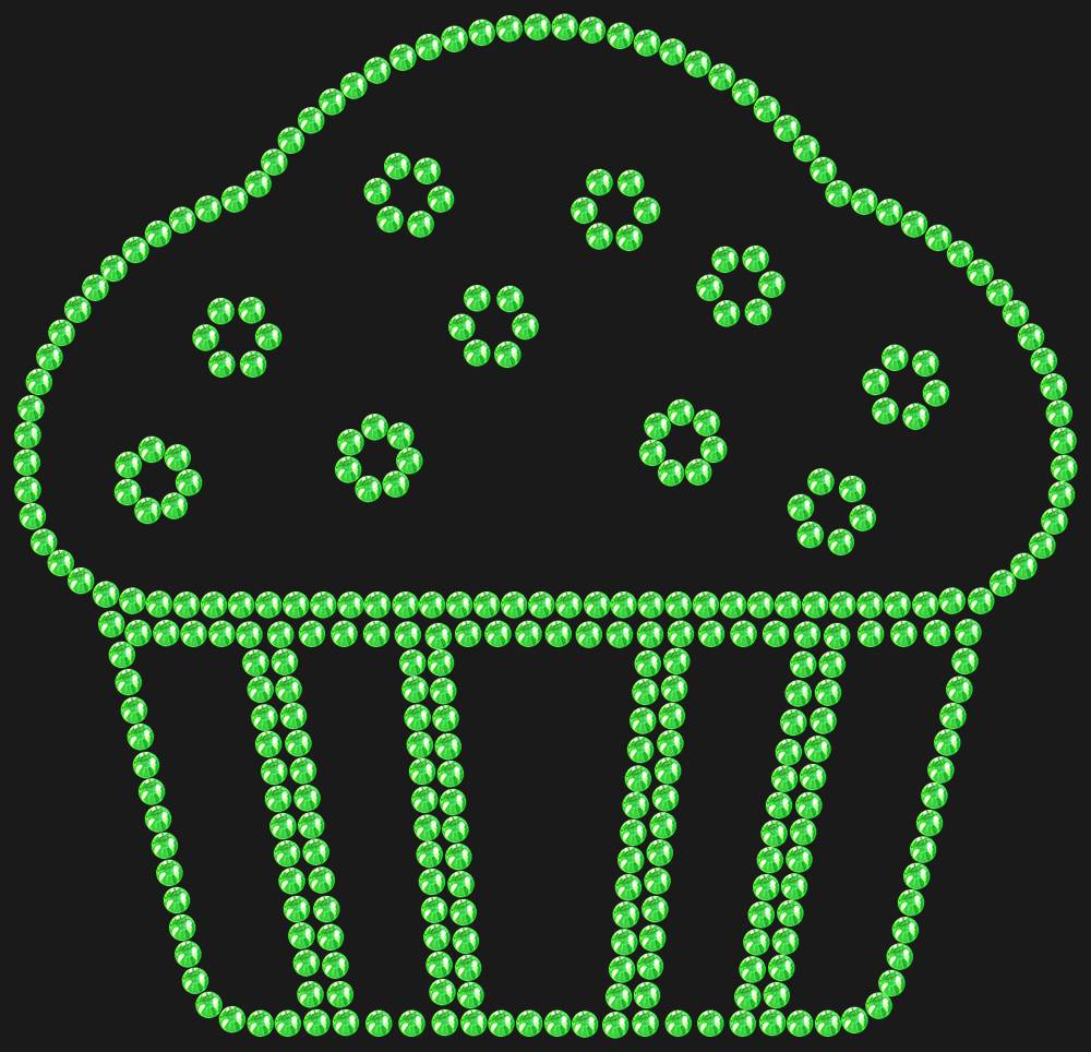 Трафарет Muffin — RHT_CAKE1_SS10_LT_PERIDOT