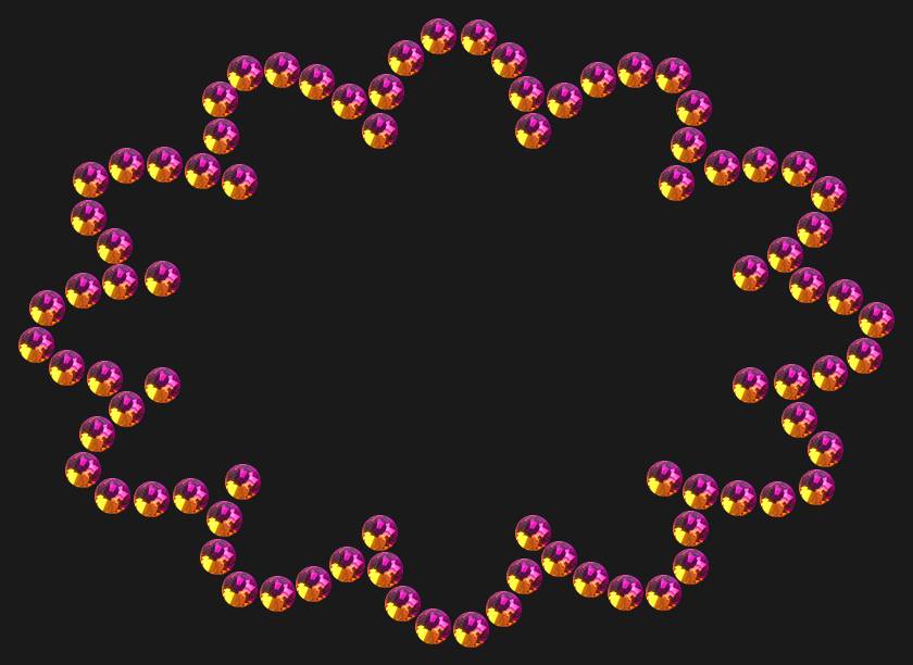 Трафарет Mini cloud — RHT_CLOUD2_SS10_RAINBOW