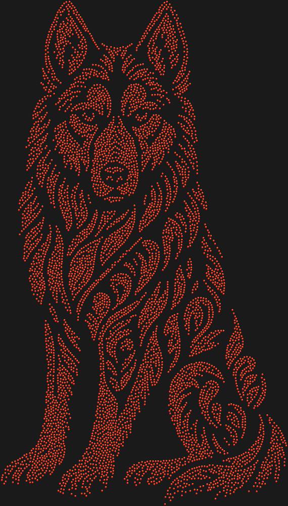 Трафарет Husky — RHT_HUSKY1_SS10_LT_SIAM