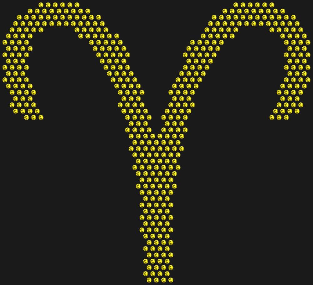 Трафарет Aries (Zodiac sign) — RHT_ZODIACARIES1_SS16_OLIVE