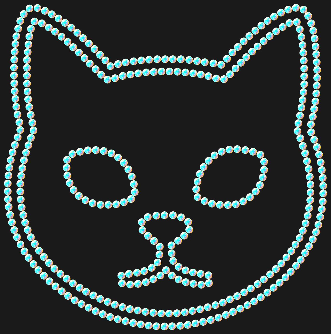 Трафарет Cat — CAT1