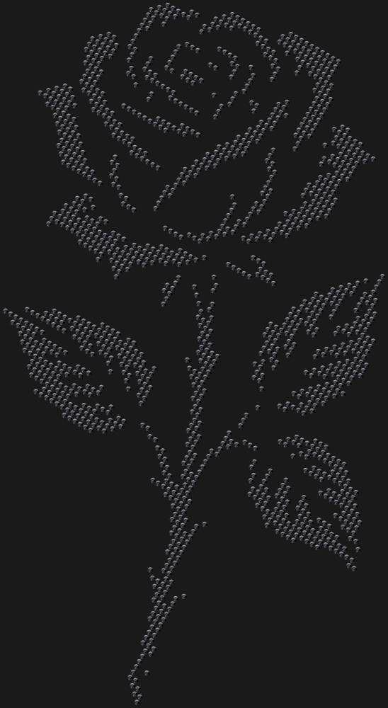 Трафарет Gothic Rose — RHT_ROSE2_SS16_JET_BLACK