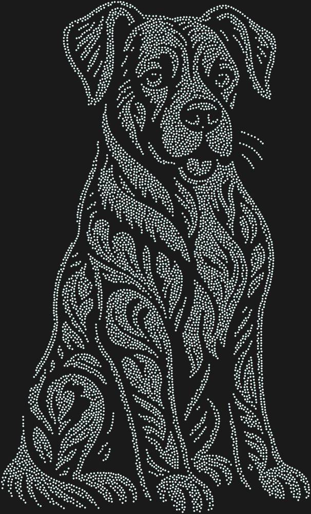 Трафарет Boxer — RHT_BOXER1_SS6_CRYSTAL_AB_DMC