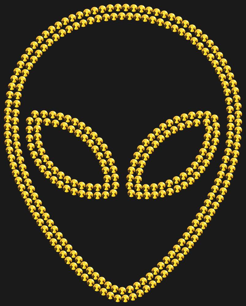 Трафарет Alien — RHT_UFO1_SS16_GOLD