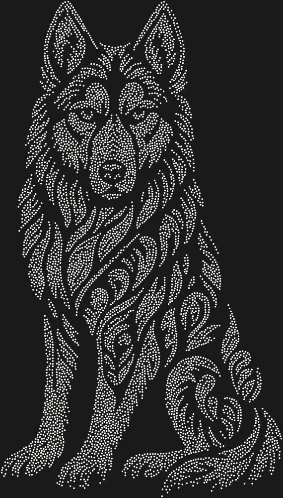 Трафарет Husky — RHT_HUSKY1_SS20_CRYSTAL_AB