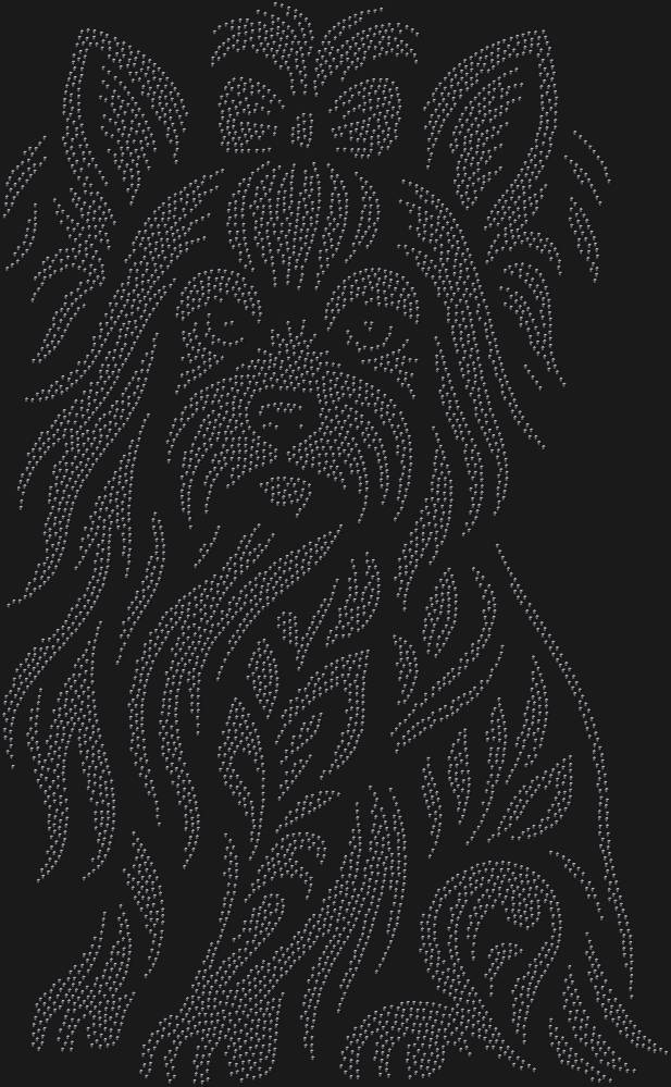 Трафарет Yorkshire Terrier — RHT_YORKSHIRETERRIER1_SS5_JET_BLACK