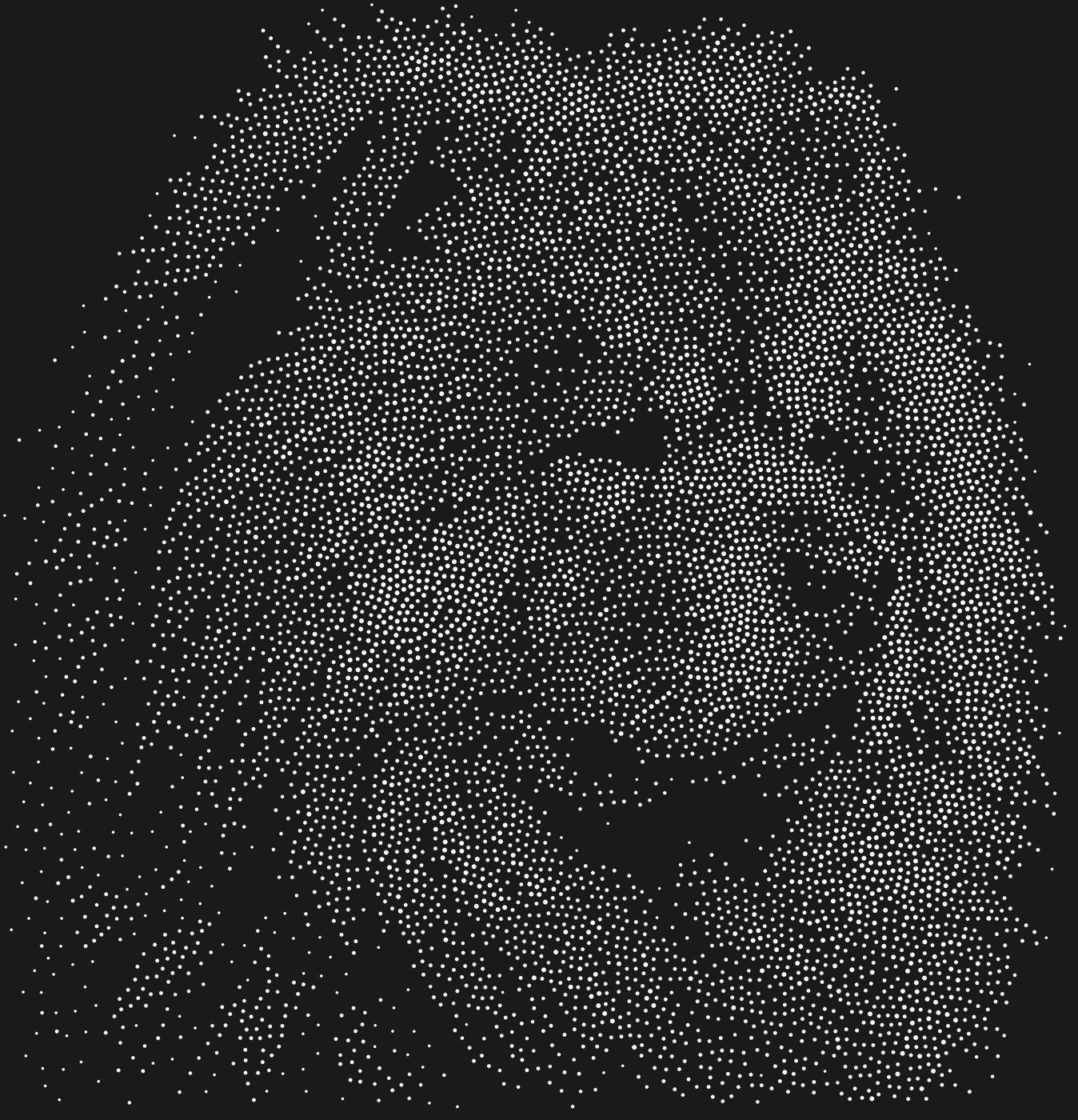 Трафарет Пушистый чау-чау — CHOWCHOW4