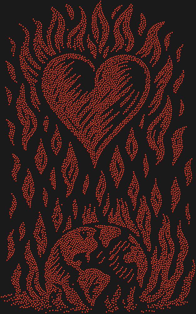 Трафарет Heart — RHT_HEARTFIRE1_SS3_LT_SIAM