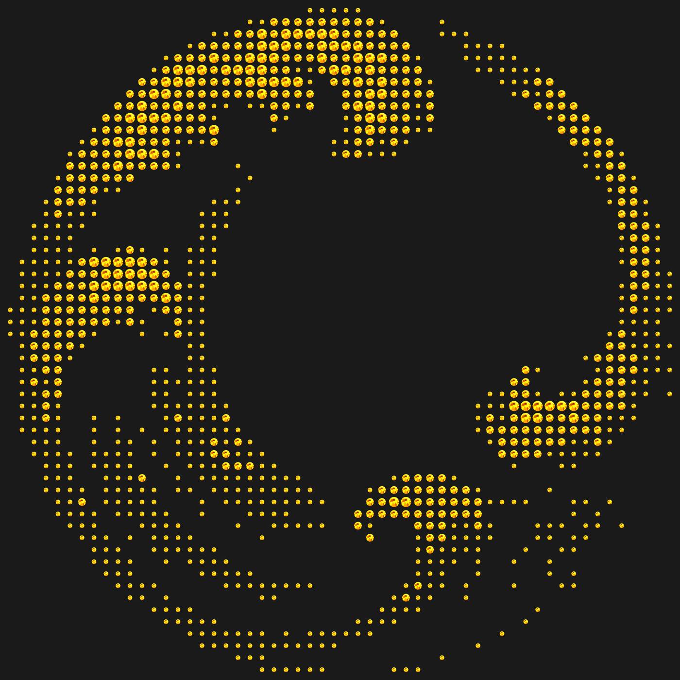 Трафарет Волны, образующие замкнутый круг — WAVECIRCLE1