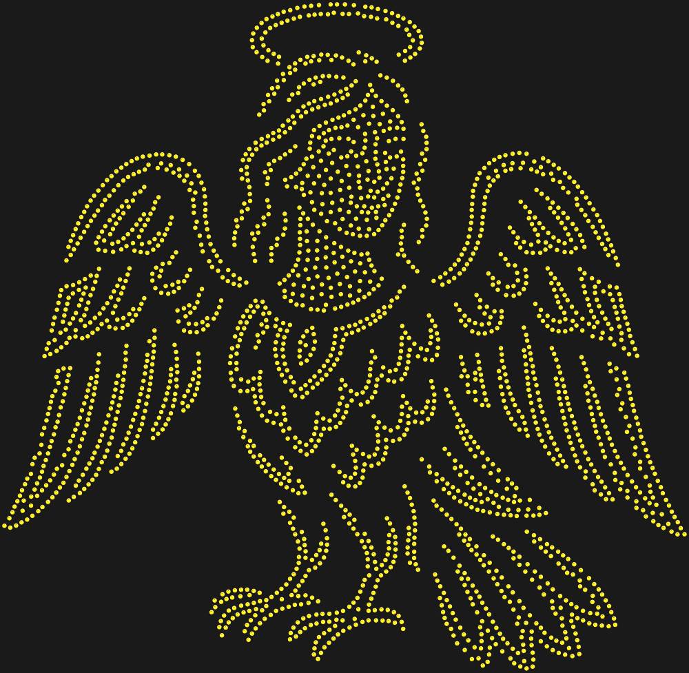 Трафарет Sirin (bird) — RHT_SIRIN1_SS16_TOPAZ