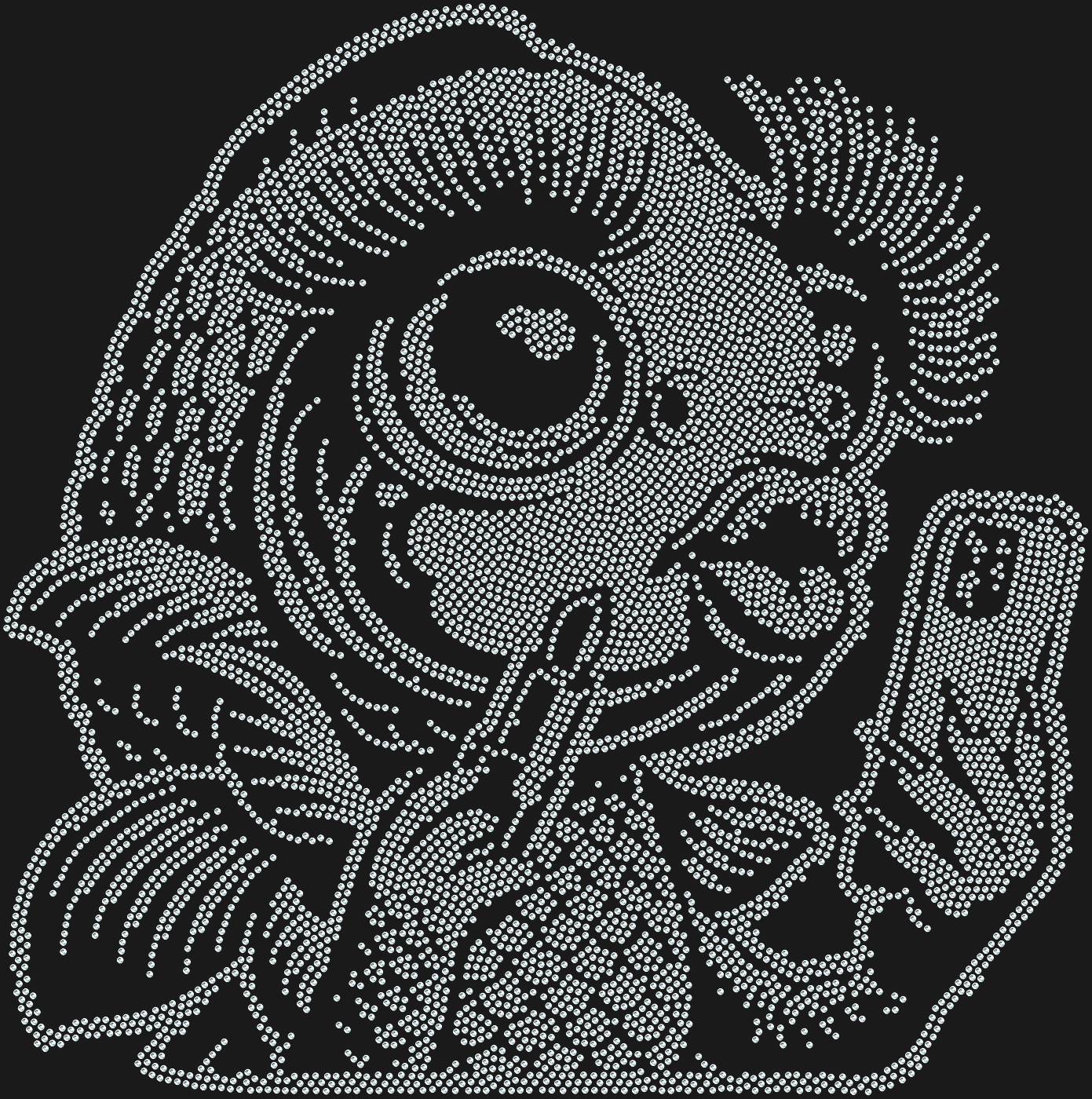 Трафарет Гламурная рыбка — GLAMFISH1