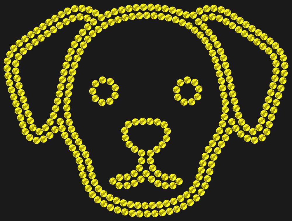 Трафарет Dog — RHT_DOG4_SS10_CITRINE