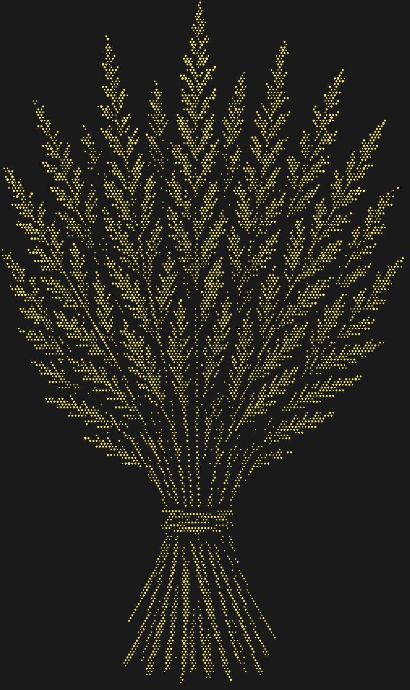 Трафарет Связка вереска — HEATHERBUNCH1