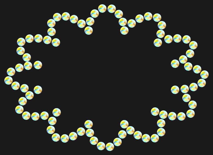 Трафарет Mini cloud — RHT_CLOUD2_SS10_CRYSTAL_AB