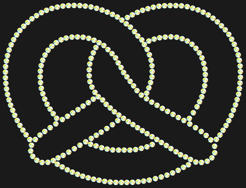 Трафарет Pretzel — RHT_PRETZEL1_SS12_CRYSTAL_AB