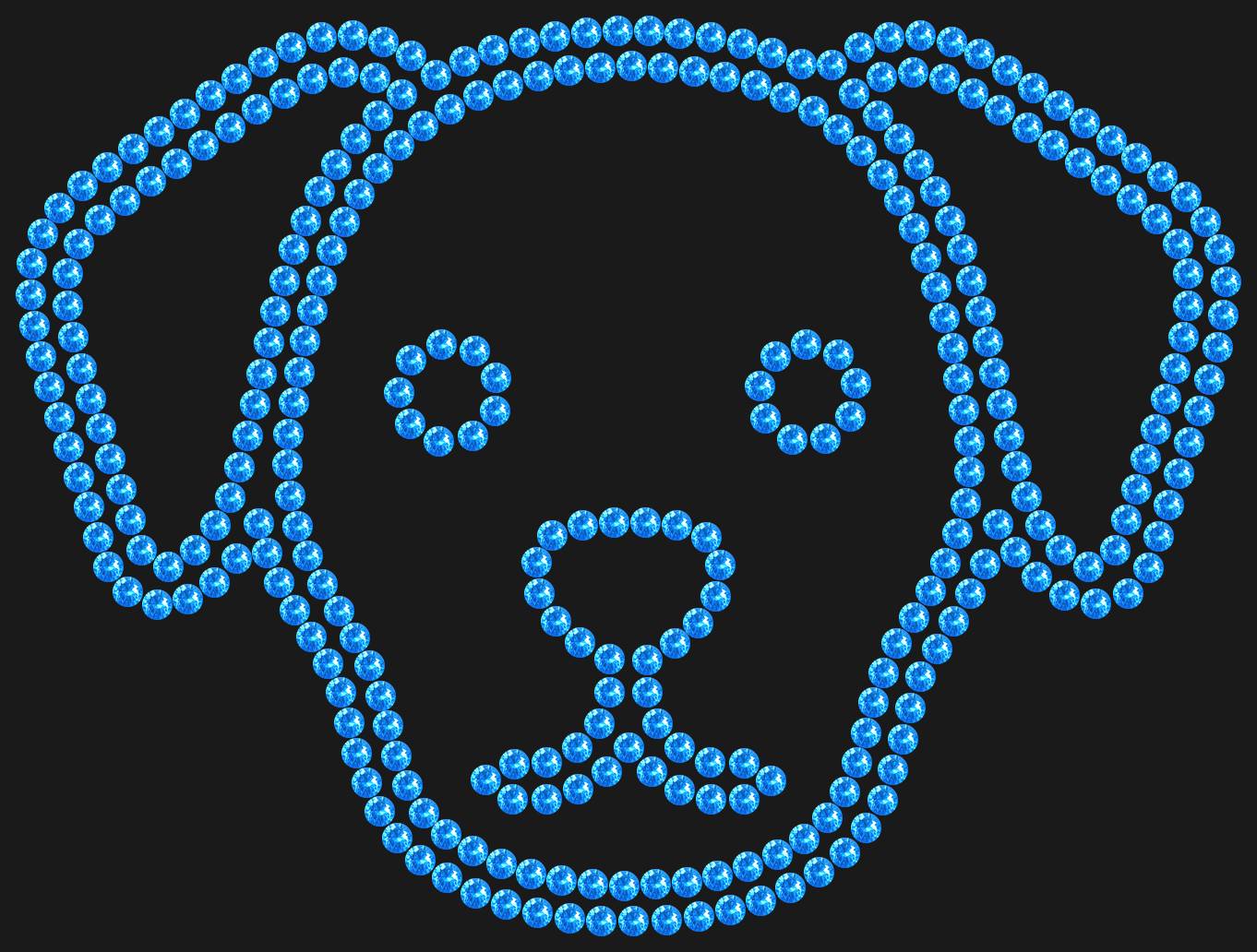 Трафарет Собака — DOG4