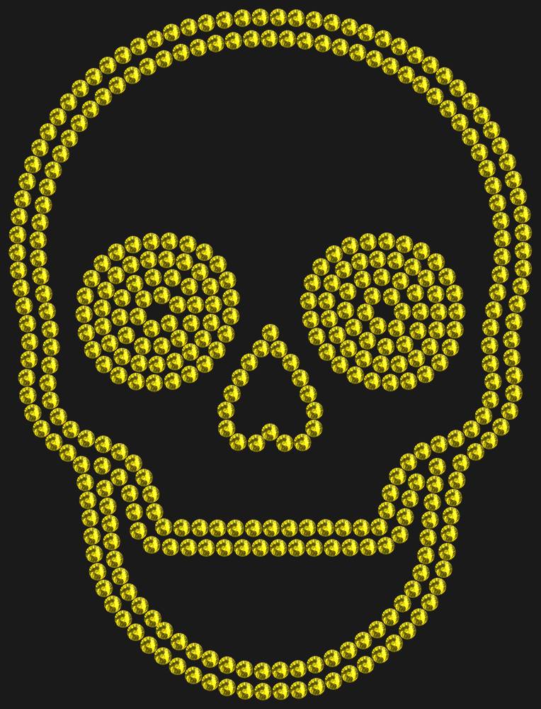 Трафарет Skull — RHT_SCULL2_SS16_OLIVE