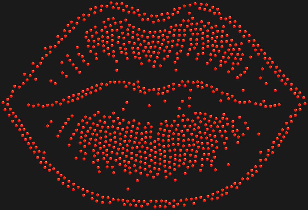 Трафарет Lips — RHT_LIPS2_SS16_LT_SIAM
