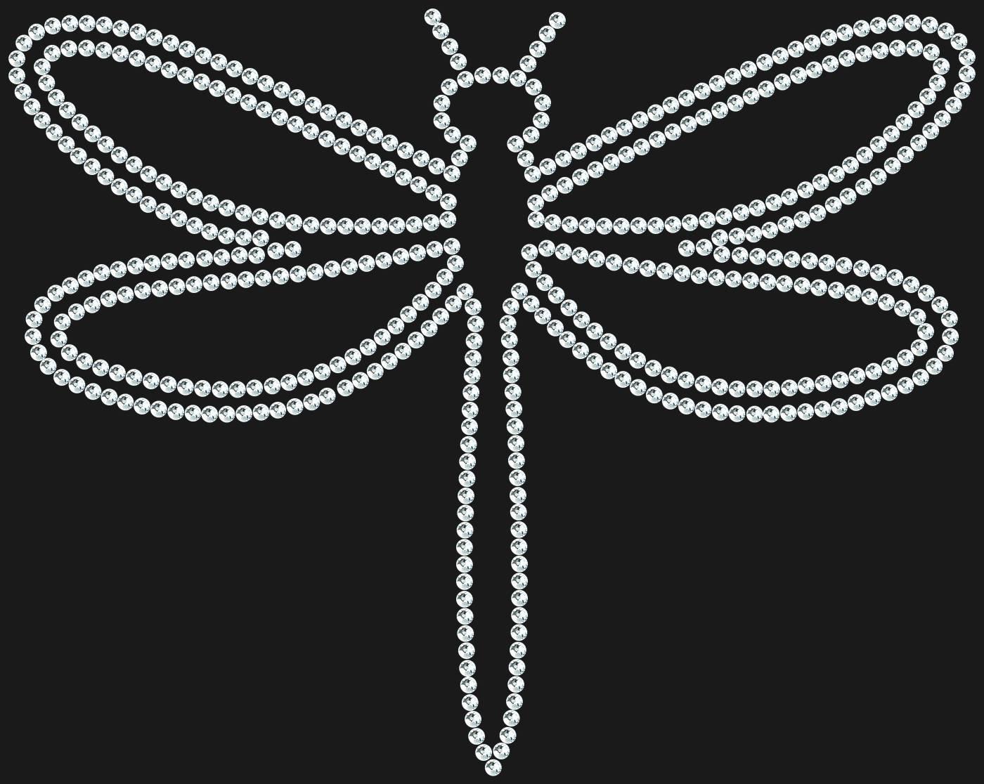 Трафарет Стрекоза — DRAGONFLY1