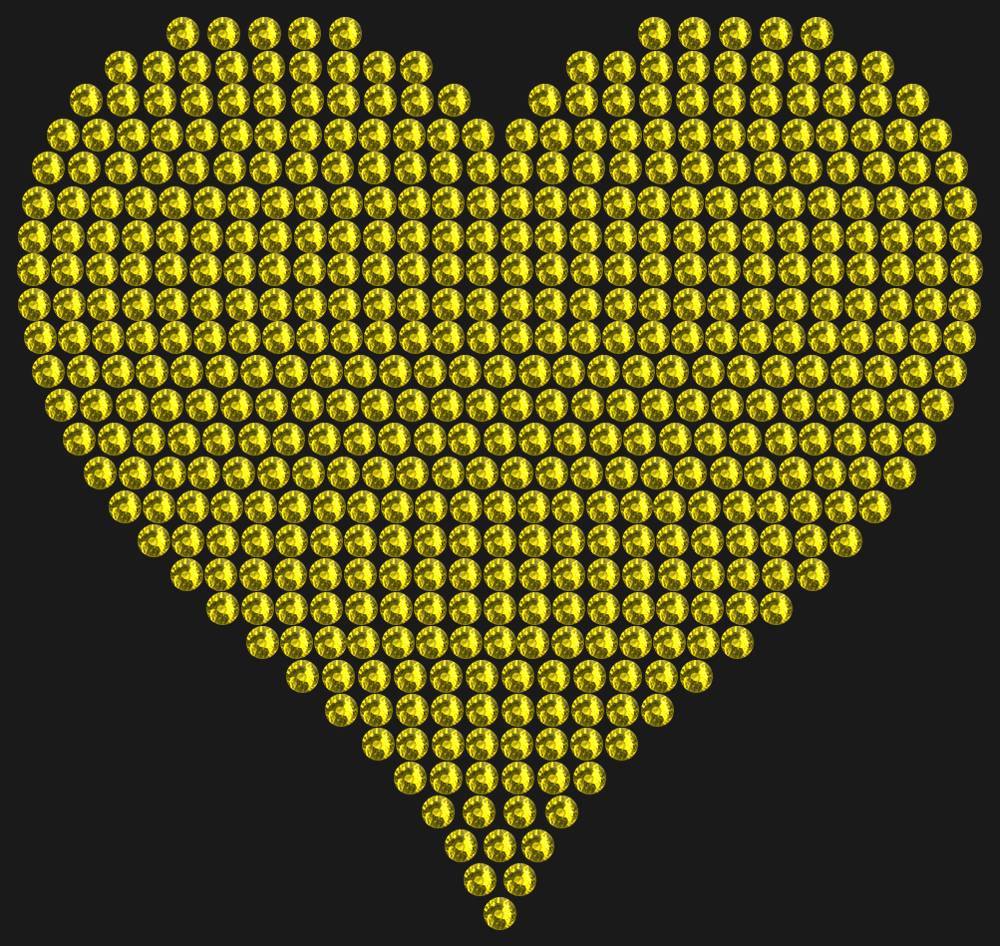 Трафарет A big heart — RHT_HEART4_SS10_OLIVE
