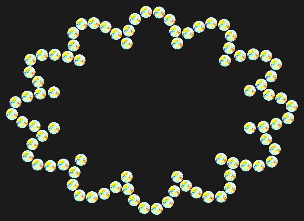 Трафарет Mini cloud — RHT_CLOUD2_SS12_CRYSTAL_AB