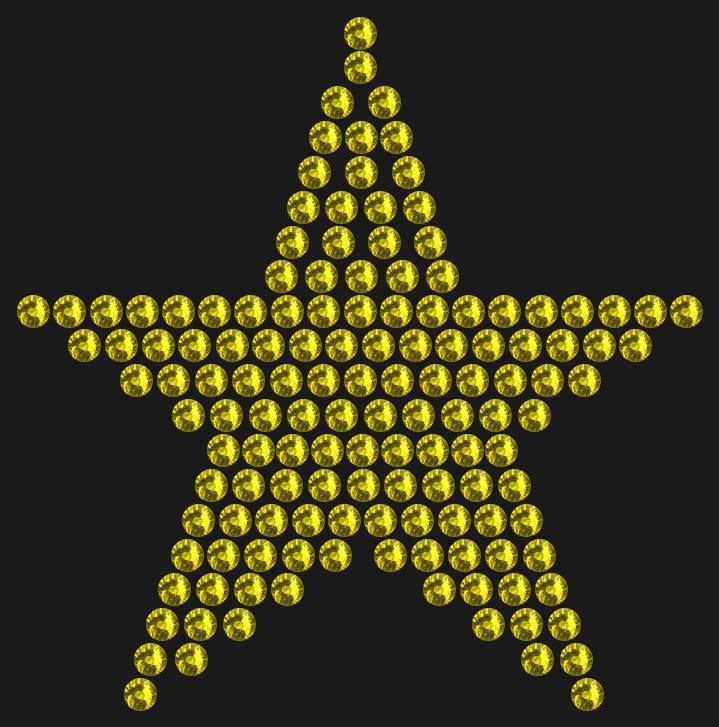 Трафарет Mini Star Classic — RHT_STAR3_SS10_OLIVE