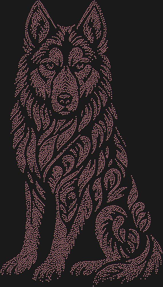 Трафарет Husky — RHT_HUSKY1_SS3_RAINBOW