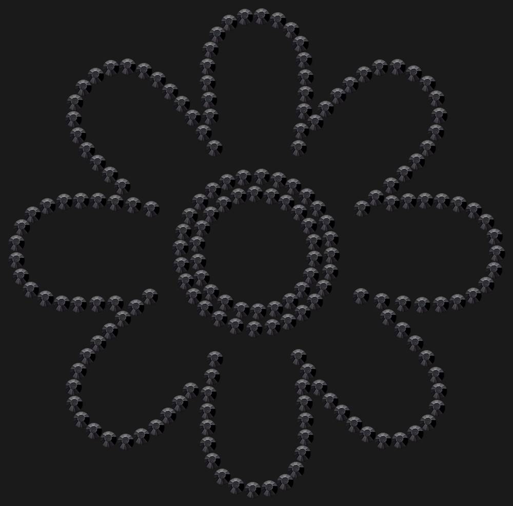 Трафарет Chamomile — RHT_FLOWER2_SS10_JET_BLACK