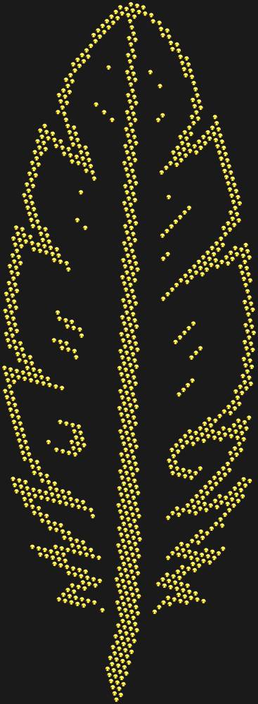 Трафарет Pen — RHT_FEATHER1_SS16_GOLD