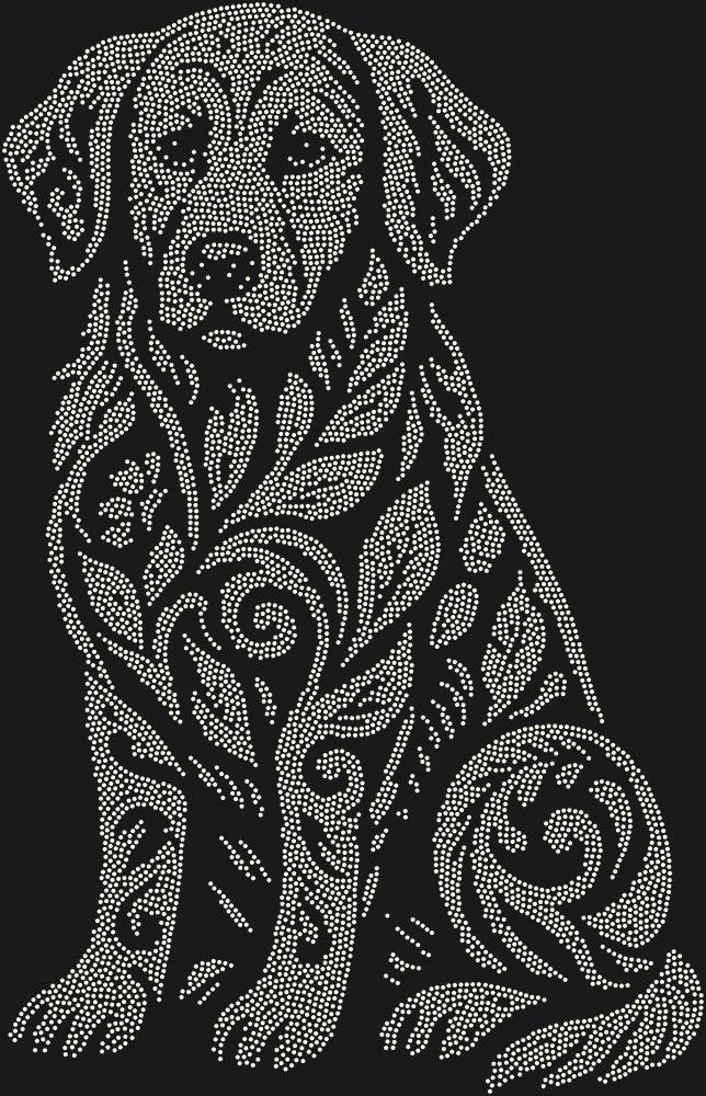 Трафарет Labrador Retriever — RHT_LABRADOR1_SS8_CRYSTAL_AB