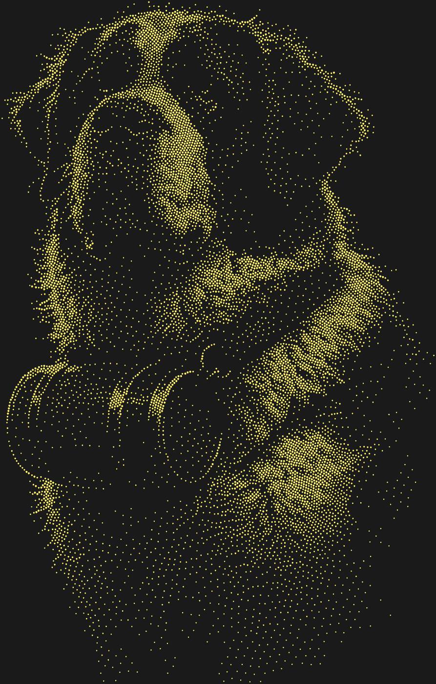 Трафарет Сенбернар — SAINTBERNARDMOUNTAIN1