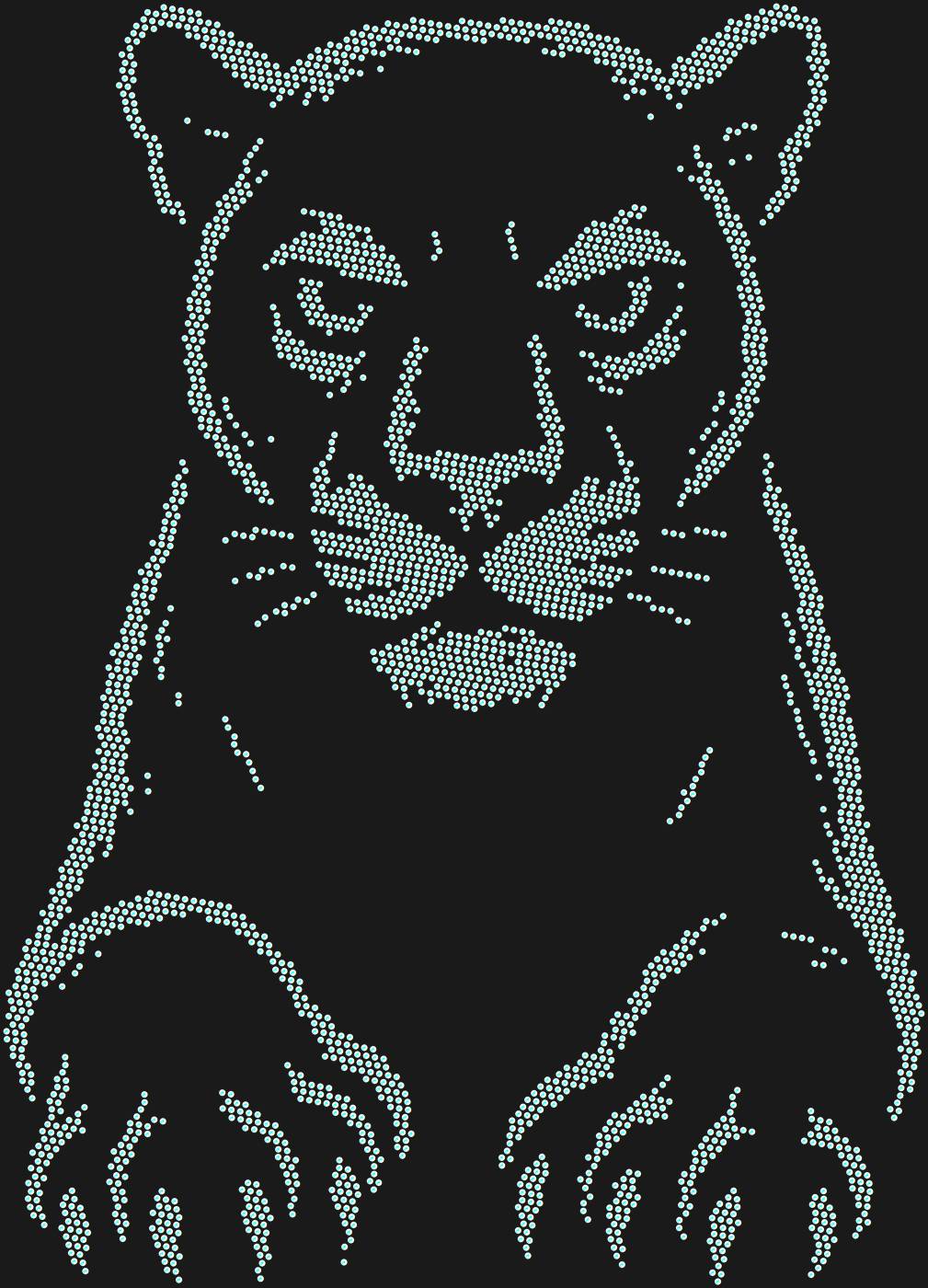 Трафарет Panther — PANTHER1