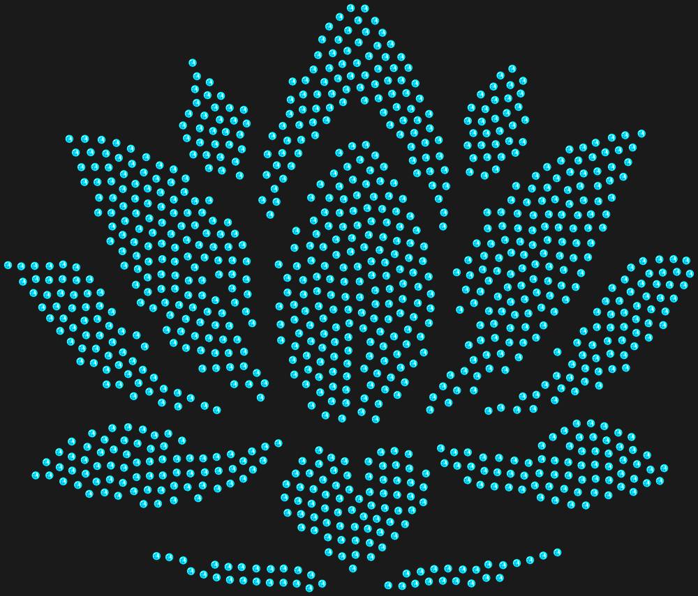 Трафарет Lotus — RHT_LOTUS2_SS10_AQUAMARINE