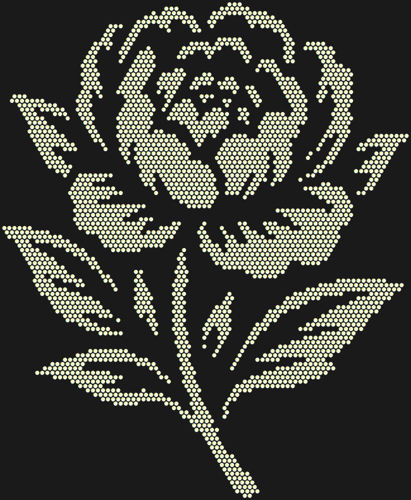 Трафарет Peony — RHT_PEONY1_SS6_CRYSTAL_AB