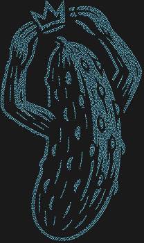 Трафарет из страз «Огурец в короне» с 4940 сверкающими камешками – это ода нестандартной красоте, где зелёный исполин обретает царский венец, приковывая взгляды к вашей уникальной задумке.