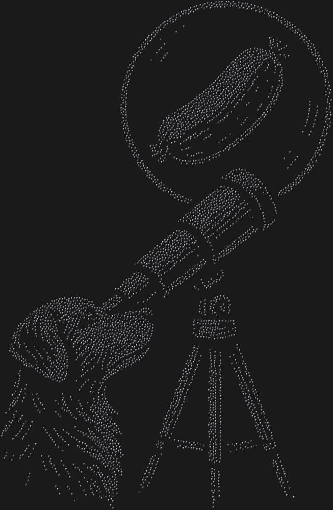 Трафарет Astronomer-dog — RHT_DOG6_SS5_JET_BLACK