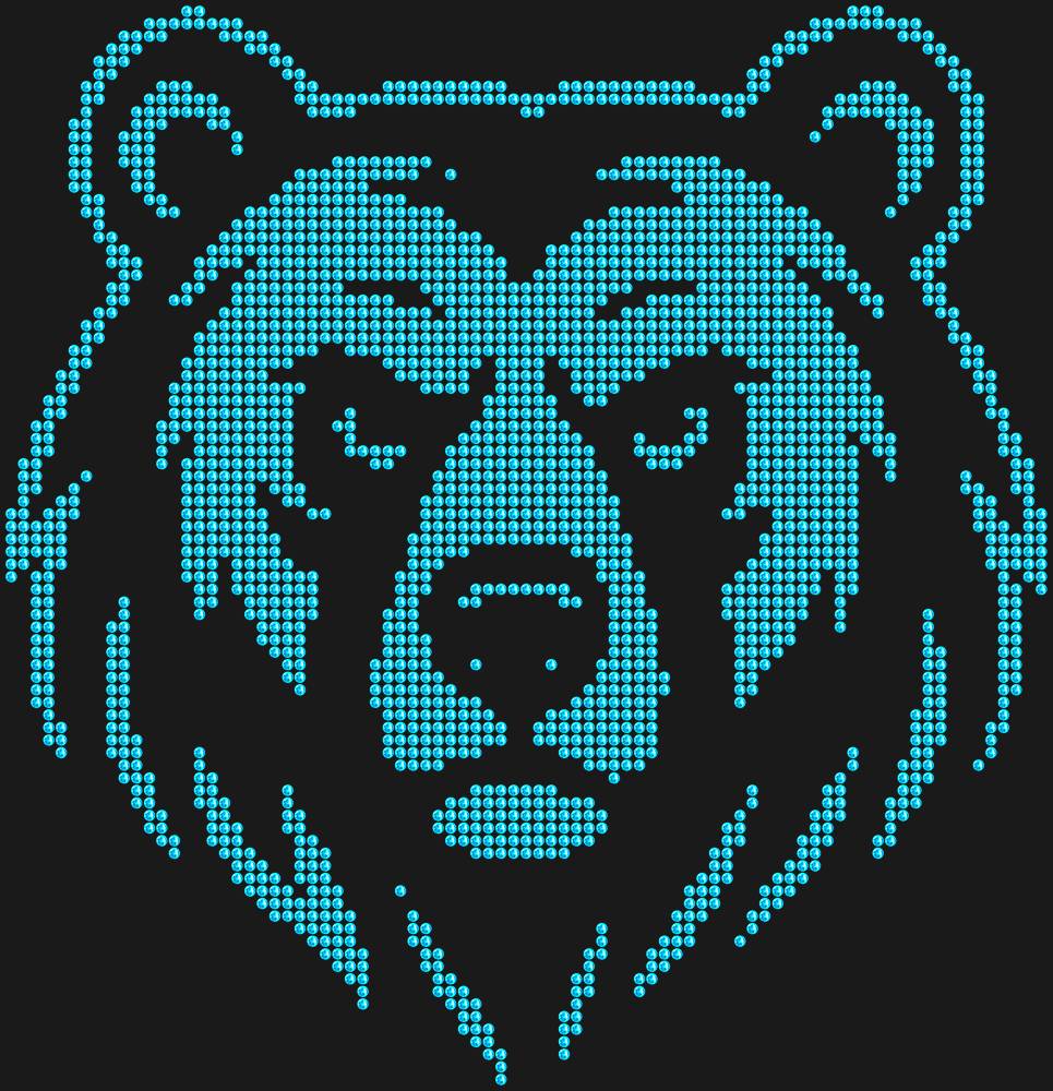 Трафарет Bear — RHT_BEAR1_SS16_AQUAMARINE