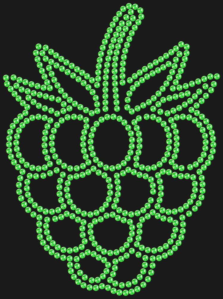 Трафарет Raspberry — RHT_RASPBERRY1_SS16_LT_PERIDOT