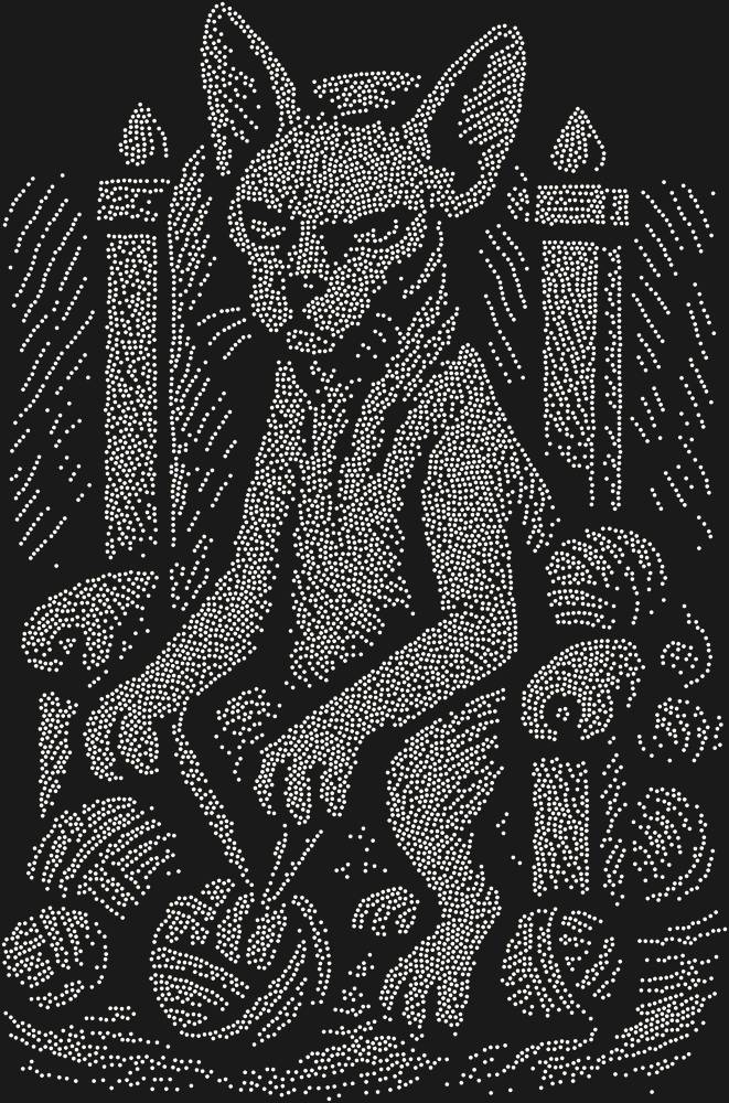 Трафарет Emperor Cat — RHT_CATEMPEROR1_SS10_CRYSTAL_AB
