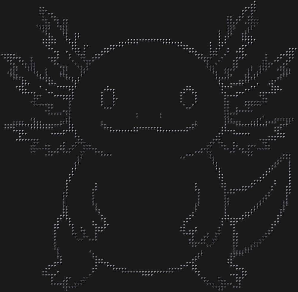 Трафарет Axolotl — RHT_AXOLOTL2_SS10_JET_BLACK