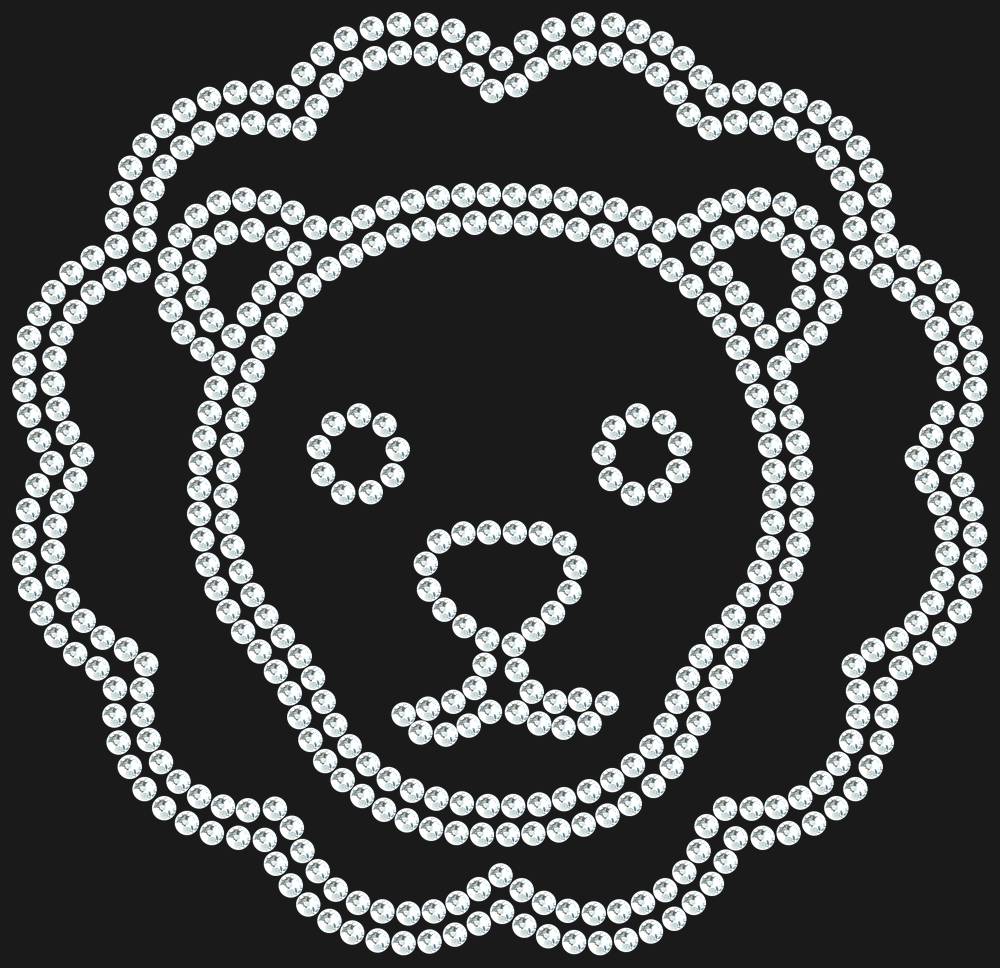 Трафарет Leo — RHT_LION2_SS16_CRYSTAL_CLEAR