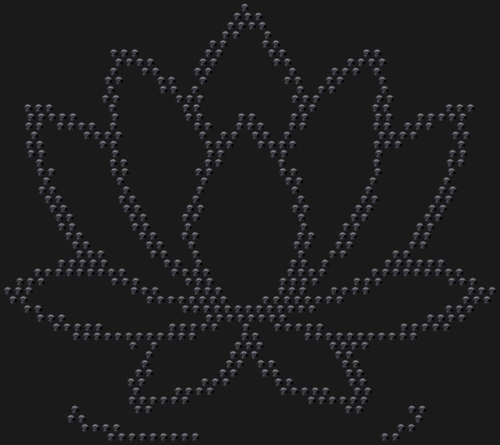 Трафарет Lotus — RHT_LOTUS1_SS16_JET_BLACK